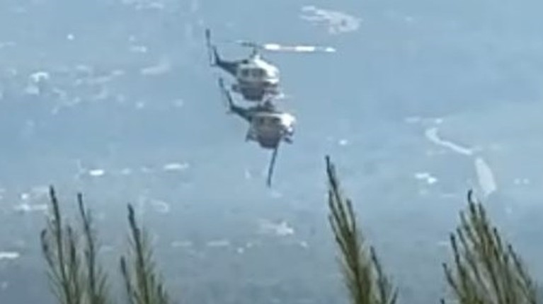 συγκρουση ελικοπτερων