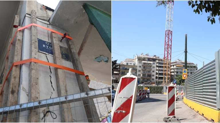 Ταχιάος για ζημιές σε κτίρια της Κυψέλης: Πλήρης αποκατάσταση χωρίς επιβάρυνση των κατοίκων των πολυκατοικιών