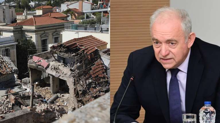 Πλάκα: "Καμπανάκι" από Λέκκα - "Πολλά κτίρια είναι ιδιαίτερα τρωτά - Δεν υπήρχε πιθανότητα να επιζήσει κάποιος κάτω από τα ερείπια"