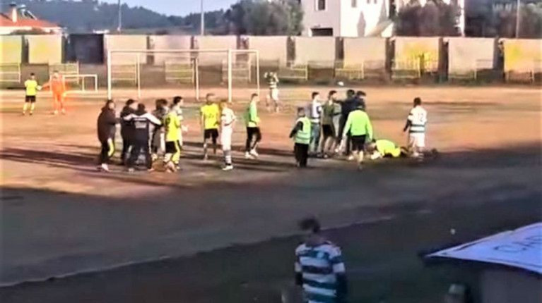 Χαλκιδική ποδόσφαιρο επεισόδια