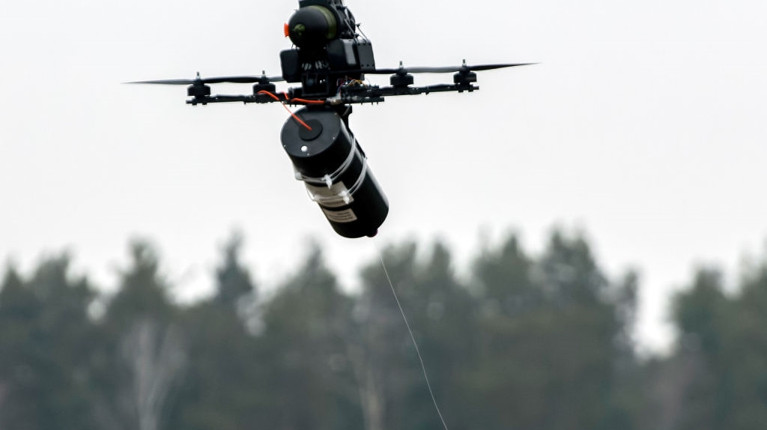 Drone οπτικής ίνας Ουκρανία