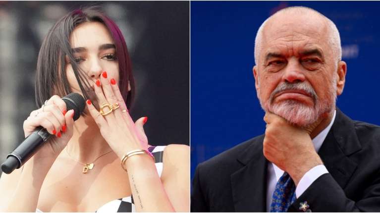 Dua Lipa κατά Ράμα: "Συγκλονιστικό" το κίνημα κατά του τουριστικού συγκροτήματος της οικογένειας Τραμπ στην Αλβανία