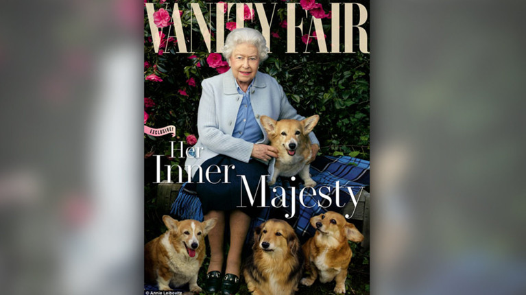 Η Βασίλισσα έγινε cover girl του Vanity Fair στα 90 της!