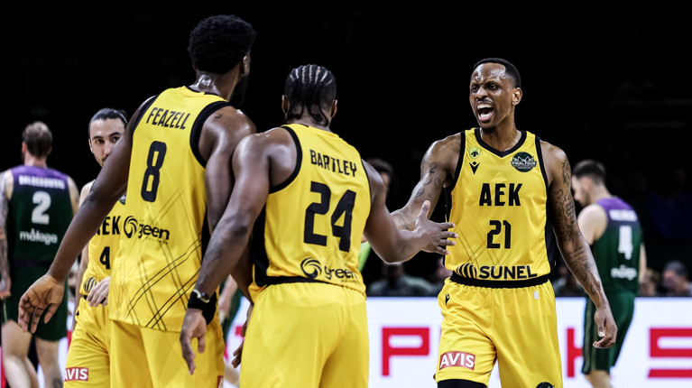 ΑΕΚ ΜΑΛΑΓΑ BASKETBALL CHAMPIONS LEAGUE