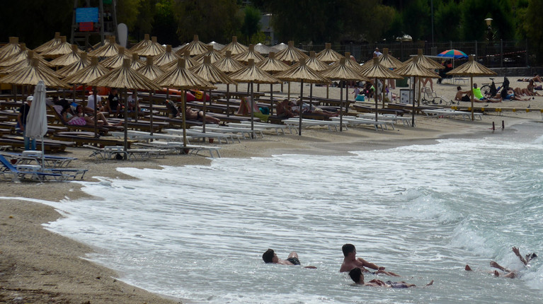 παραλία ομπρέλες