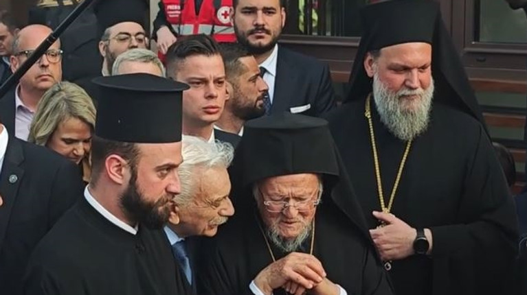 ΟΙΚΟΥΜΕΝΙΚΟΣ ΠΑΤΡΙΑΡΧΗΣ ΒΑΡΘΟΛΟΜΑΙΟΣ ΕΠΙΣΚΕΨΗ ΝΕΑ ΙΩΝΙΑ