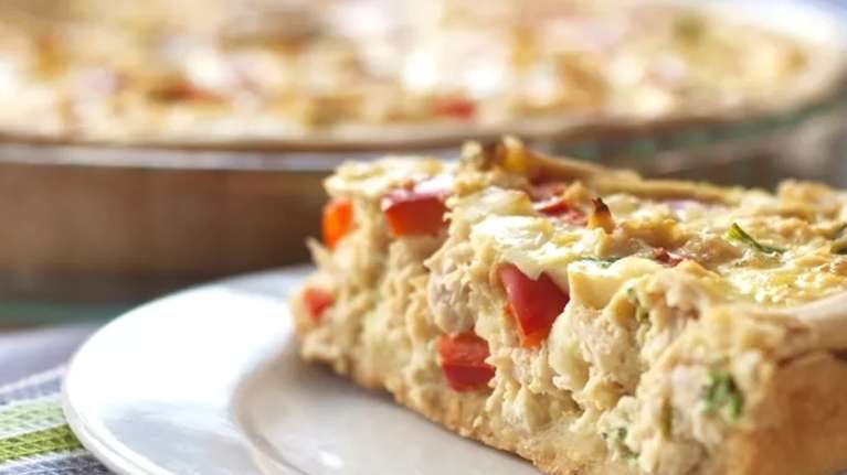 High protein κοτόπιτα χωρίς φύλλο από τη διατροφολόγο Αλεξάνδρα Κοντοδήμου