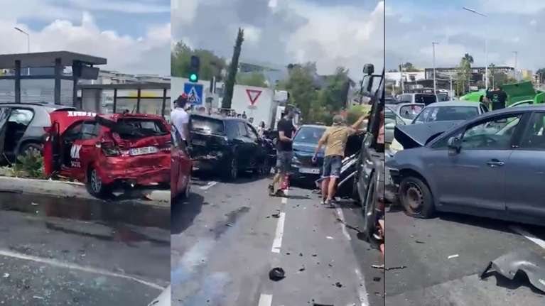 Τρομακτική καραμπόλα στη Γαλλία: Σε λίγα δευτερόλεπτα 23 αυτοκίνητα έγιναν γυαλιά καρφιά [βίντεο]