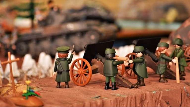 Θεσσαλονίκη: Εντυπωσιακό Playmobil με το Οχυρό Ρούπελ στο Πολεμικό Μουσείο [εικόνες]