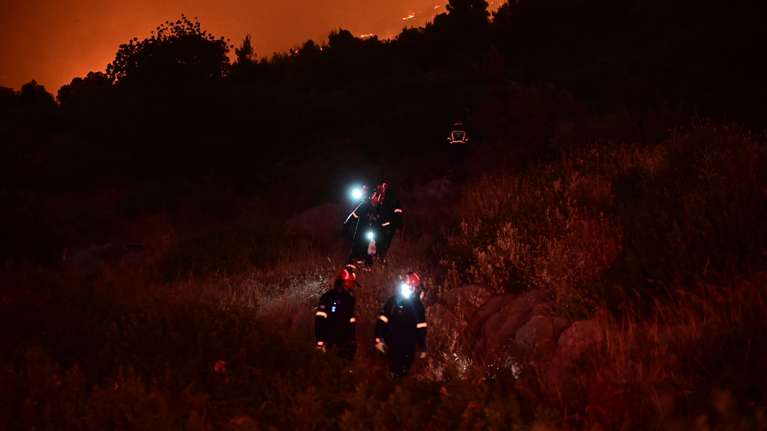 Ενεργοποίηση της υπηρεσίας Copernicus για τις φωτιές που καίνε Βοιωτία και Αττική