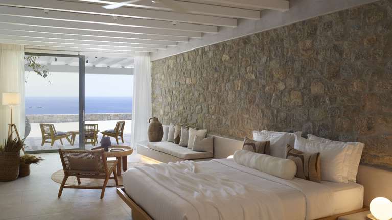 Villa Blue Emerald: Σύγχρονο design στη σμαραγδένια Μύκονο